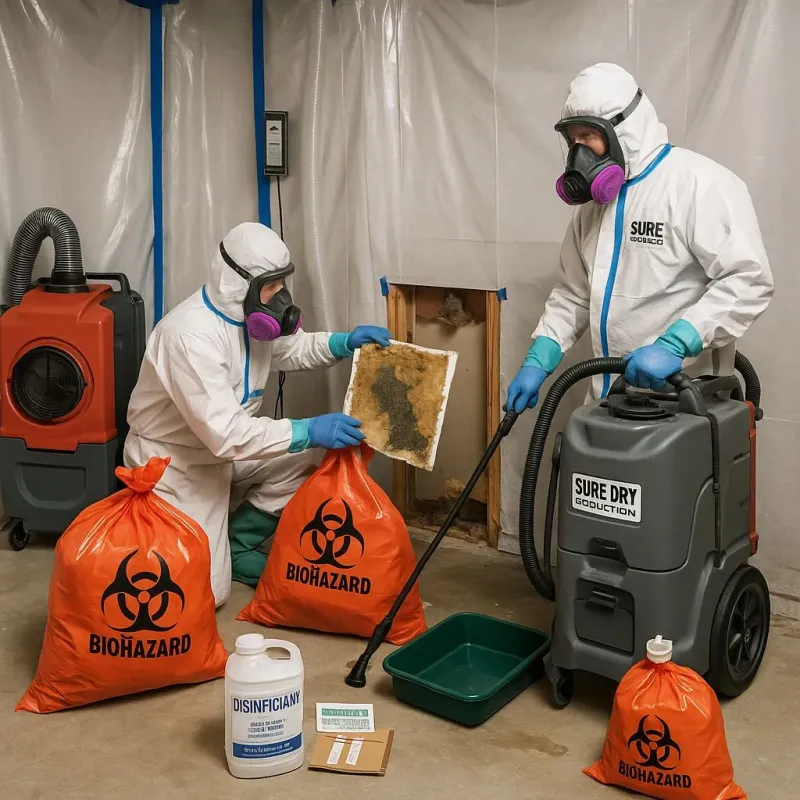 Contaminated Water Handling Protocols process in Winfield, AL