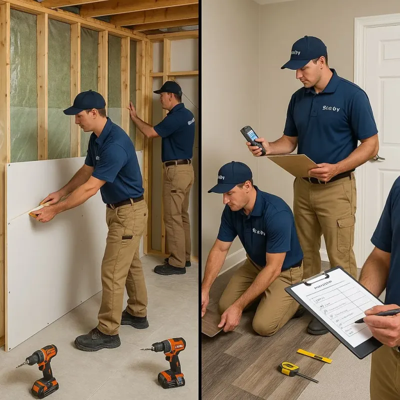 Repairs and Reconstruction process in Winfield, AL